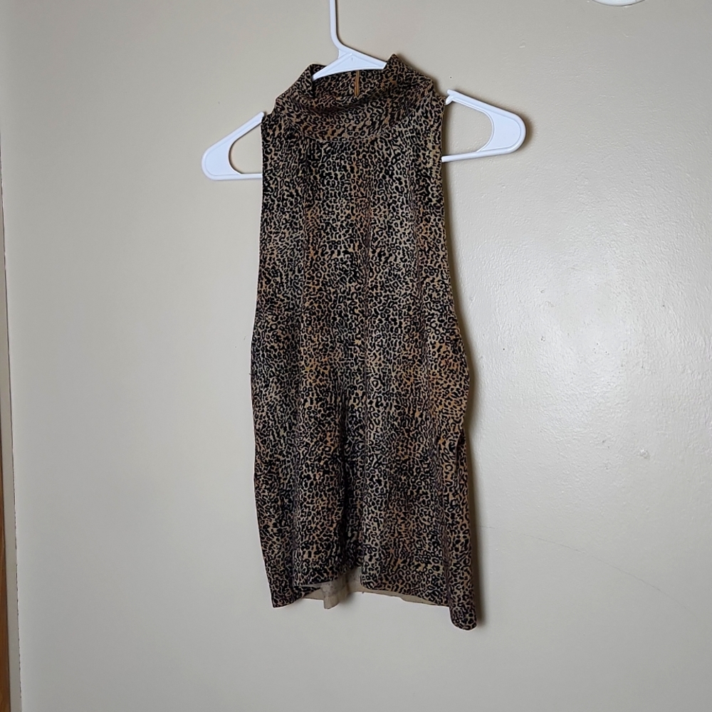 M.A.G Leopard Print Sleeveless Top